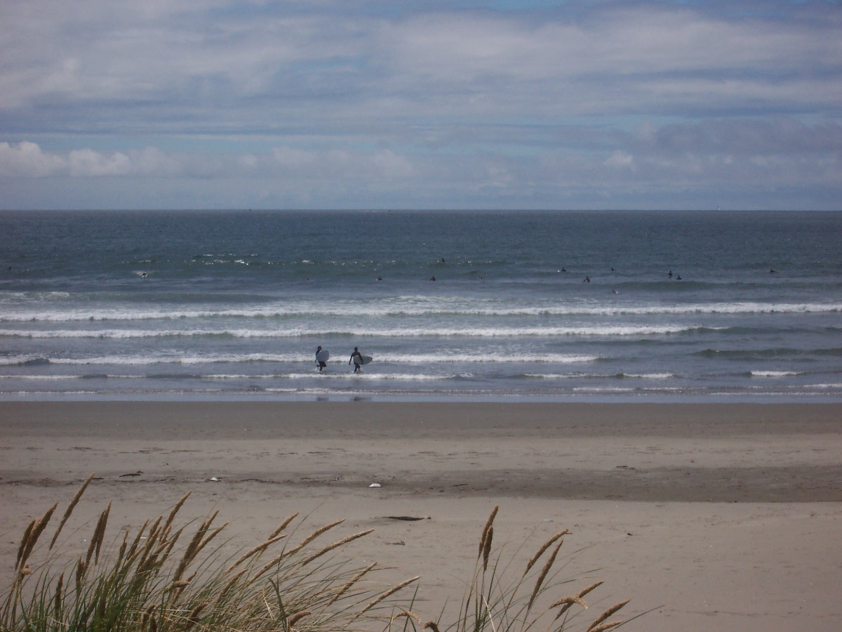 Hiking at Rialto Beach, photo credit DNR-Lassiter